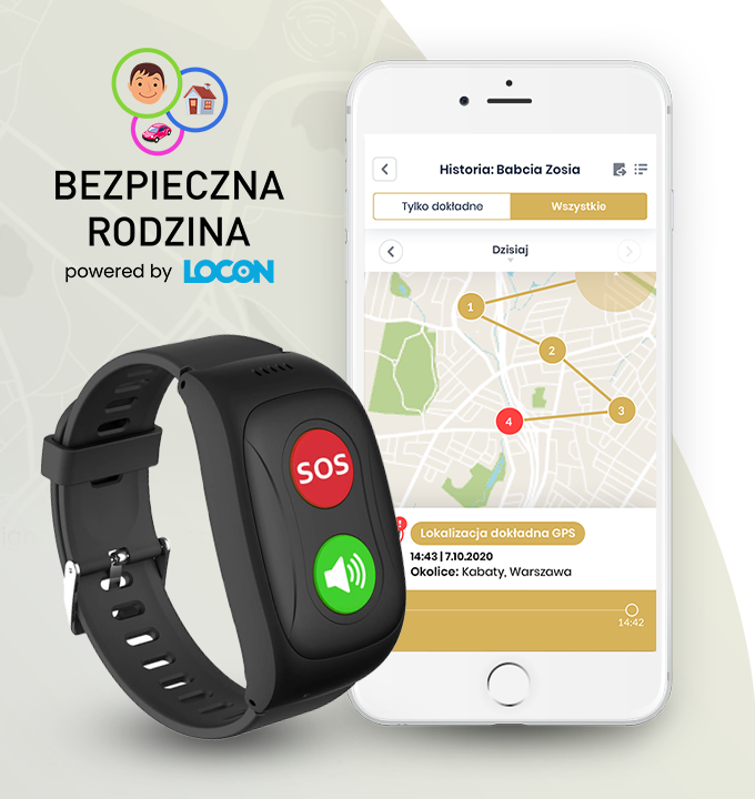OPASKA SOS DLA SENIORA BS.03 CZUJNIK UPADKU Kod producenta BS.03